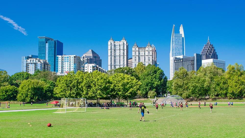 Impressive Mid-Downtown Residence Heart Of Peidmont Park 애틀랜타 외부 사진
