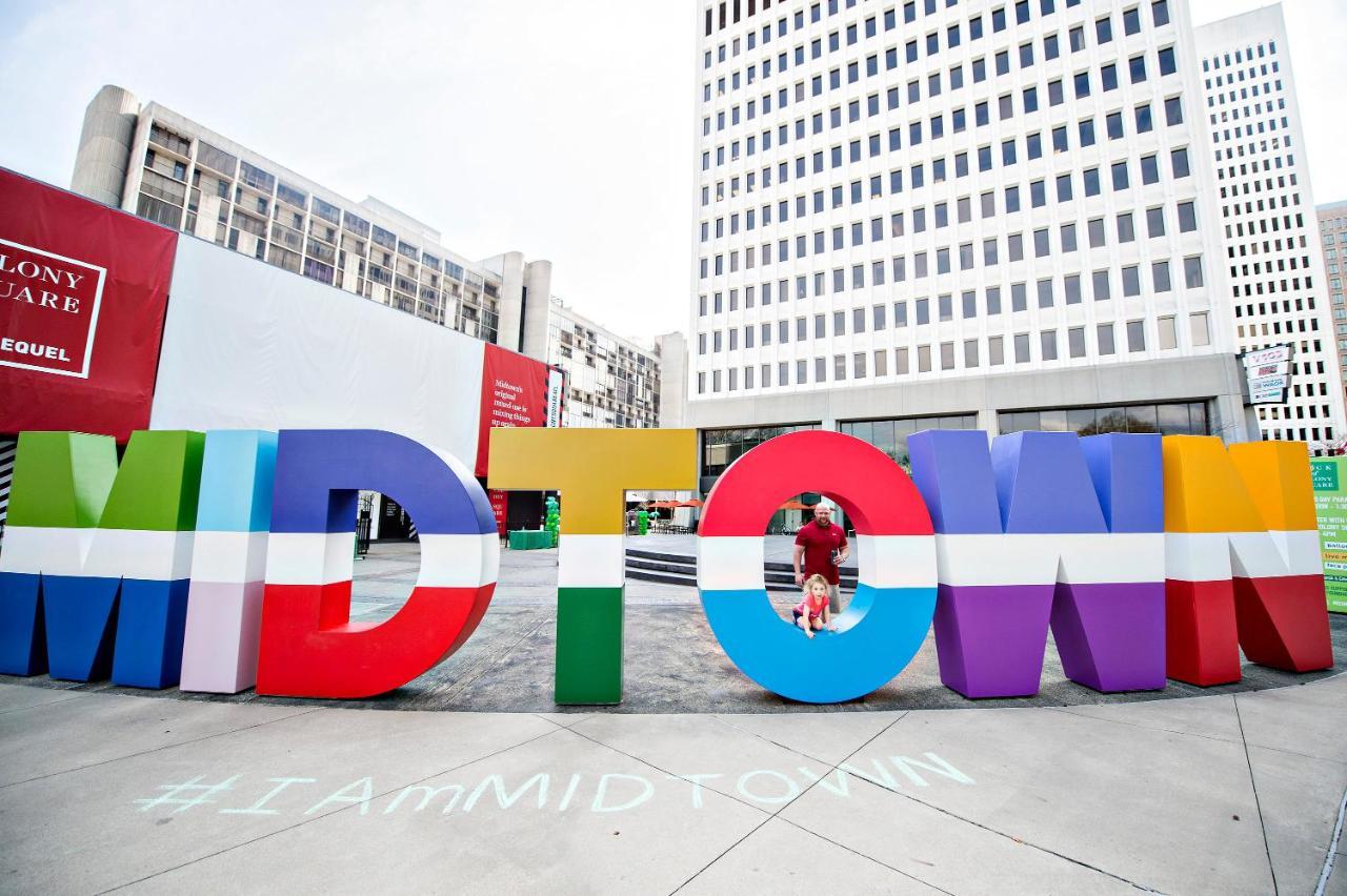 Impressive Mid-Downtown Residence Heart Of Peidmont Park 애틀랜타 외부 사진