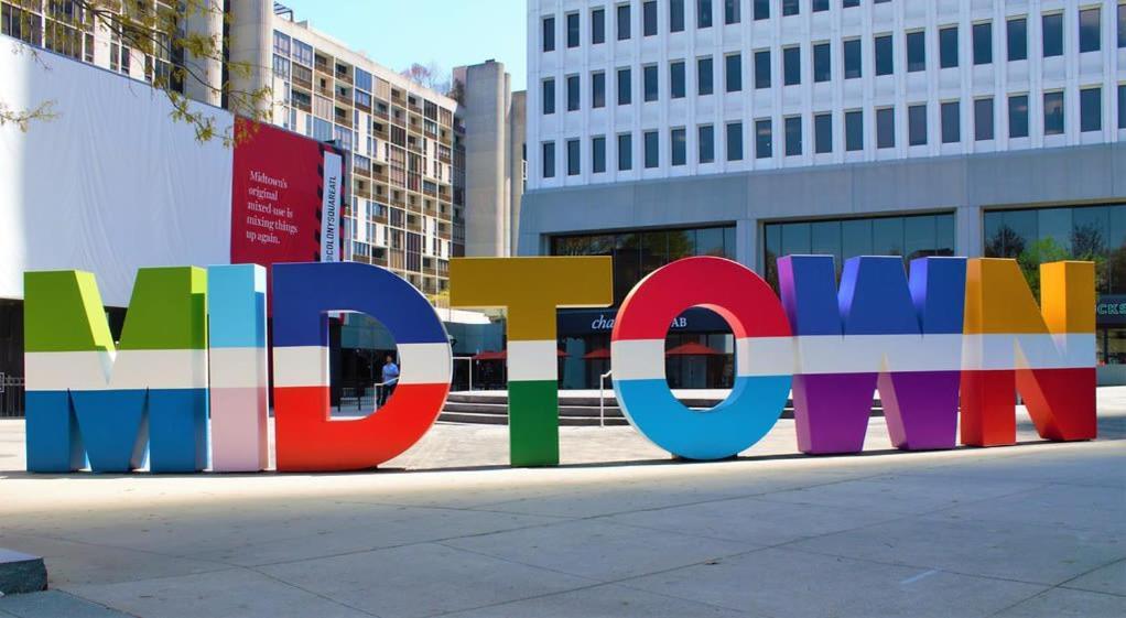 Impressive Mid-Downtown Residence Heart Of Peidmont Park 애틀랜타 외부 사진